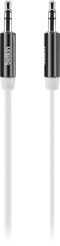 Front. Belkin - MIXIT 3' Audio Cable - White.