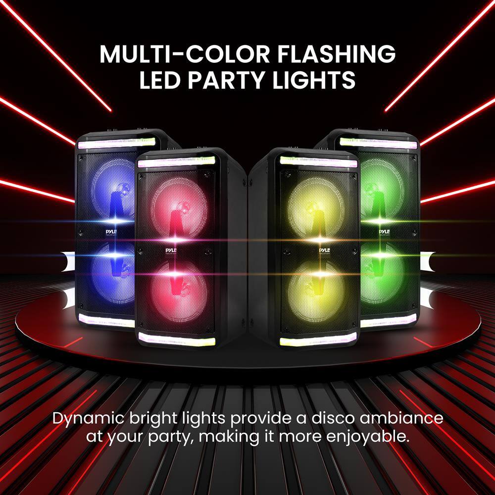 MULTI-COLOR FLASHING LED PARTY LIGHTS

Dynamic bright lights provide a disco ambiance at your party, making it more enjoyable.