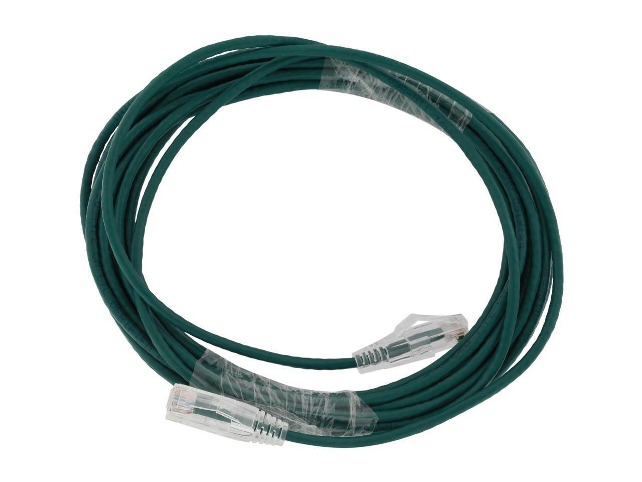 Alt View 1. Nippon Labs - Nippon Labs 28 AWG Snagless Cat6 Ethernet Cable - 20ft, Green, 550MHz, UTP, RJ45.