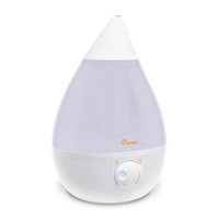 CRANE - 1 Gal. Drop Ultrasonic Cool Mist Humidifier - White - Front_Zoom
