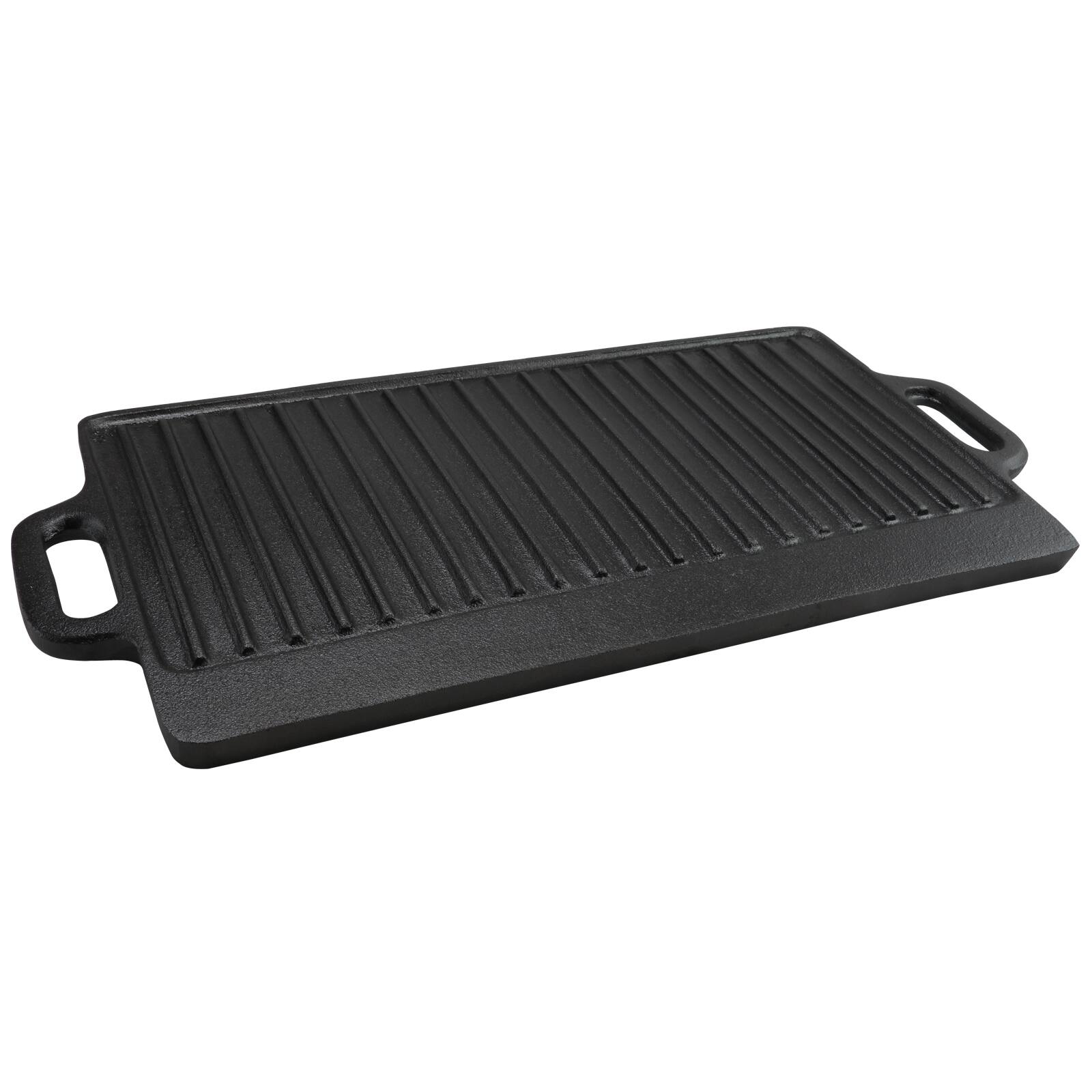 Front. Gibson - Addlestone 17 in. Reversible Griddle - Black.