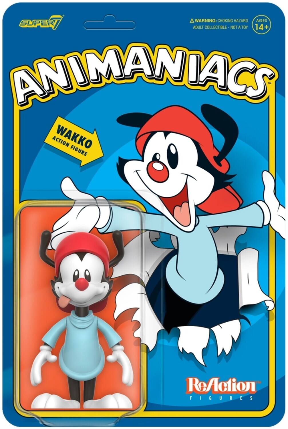 Super7 - Animaniacs ReAction Wave 1 - Wakko - COLLECTIBLES