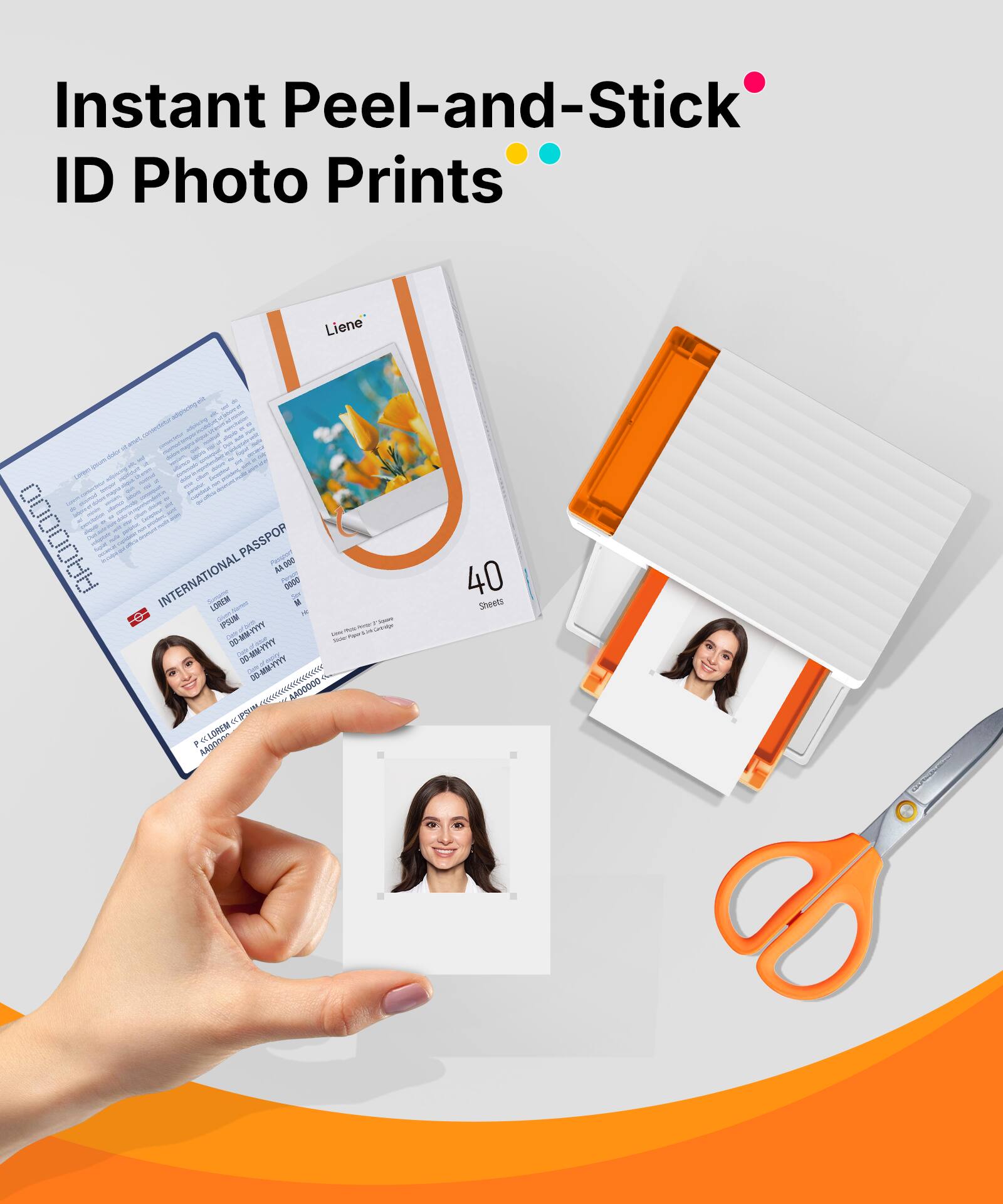 Instant Peel-and-Stick ID Photo Prints

Liene

40 Sheets