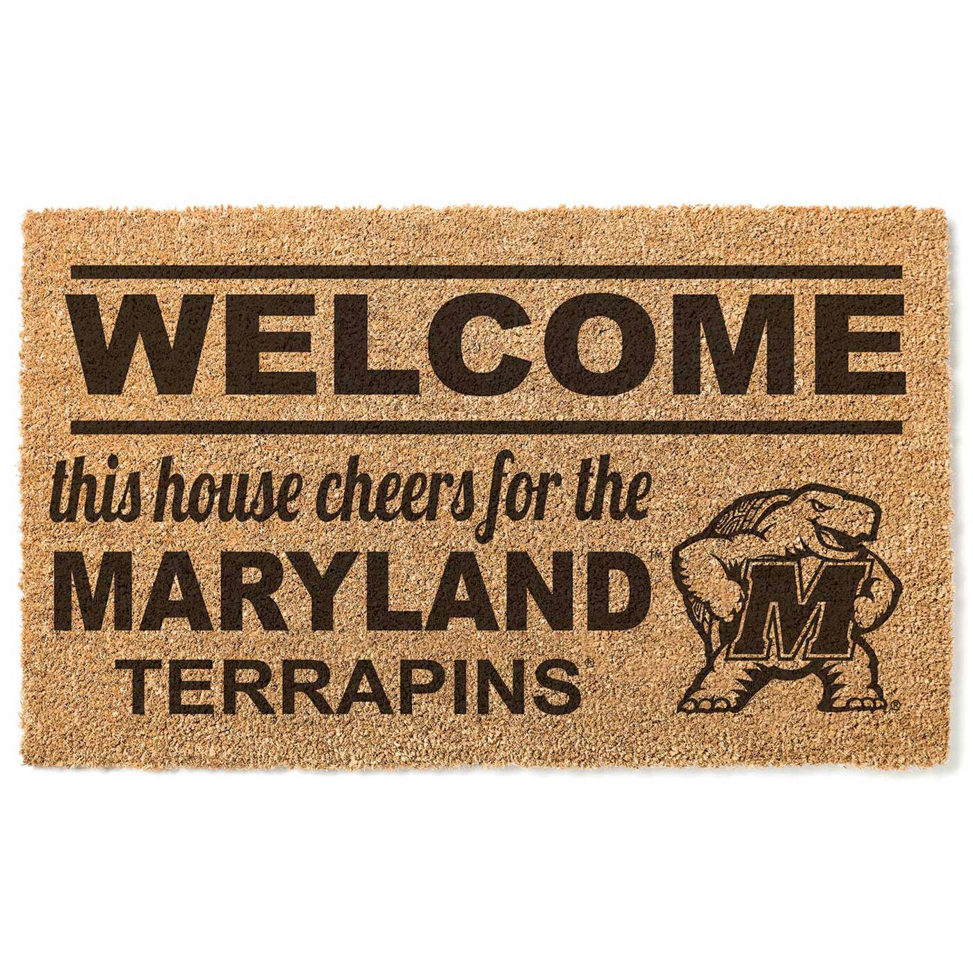 Maryland Terrapins 18" x 30" Welcome Doormat