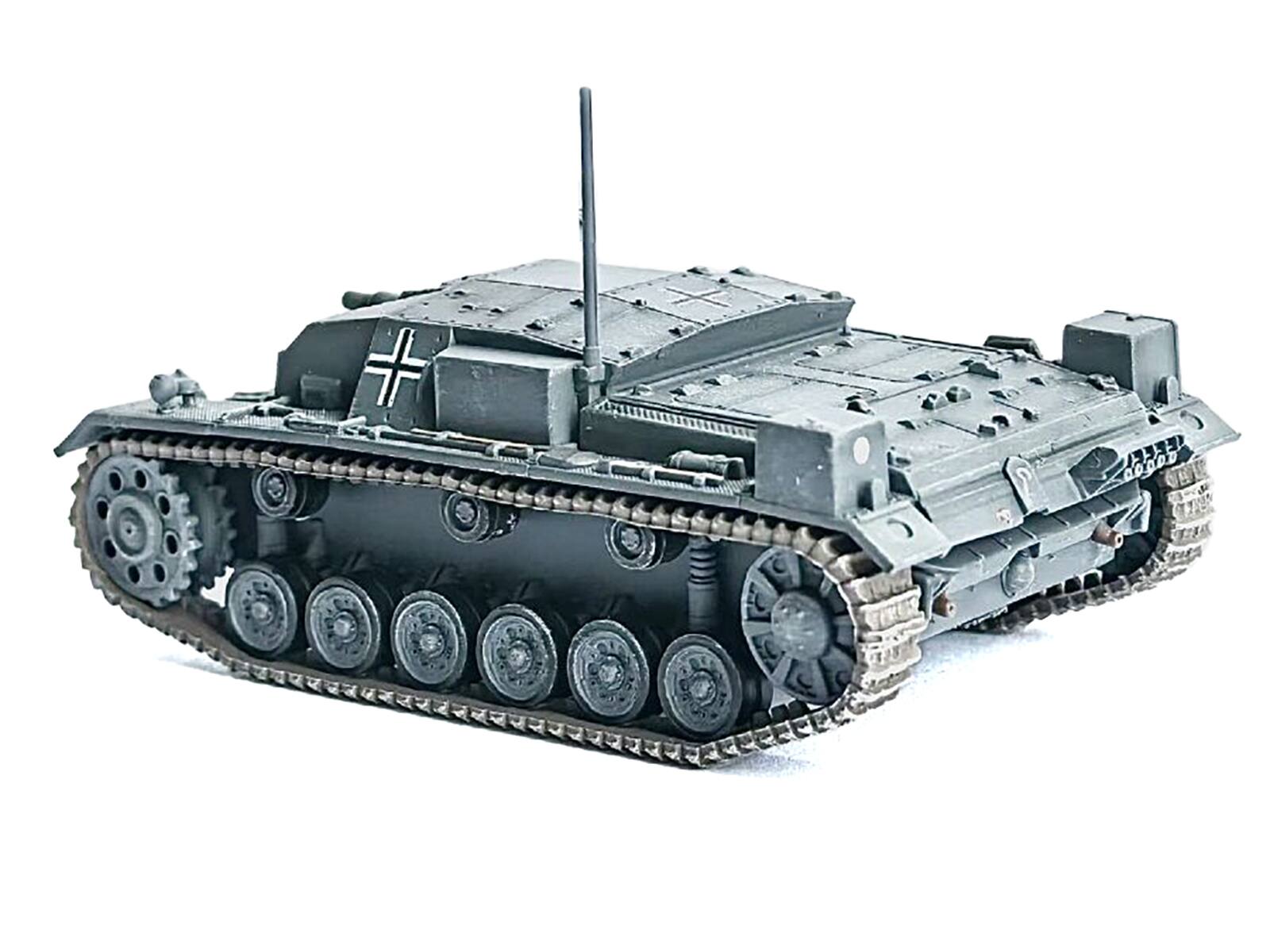 Angle. Dragon Models - Germany StuG.III Ausf.A Tank "LAH France" (1940) "NEO Dragon Armor" Series 1/72 Plastic Model by Dragon Models - Multi.