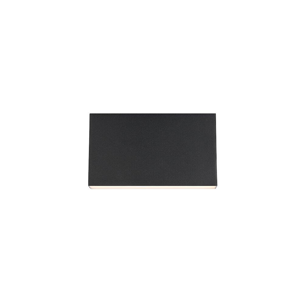 Alt View 3. Elegant Lighting - Colter 8.5 inch Outdoor Wall Sconce in Black - Black.