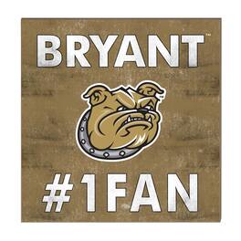 Jardine - Bryant Bulldogs 10" x 10" #1 Fan Plaque - Gold