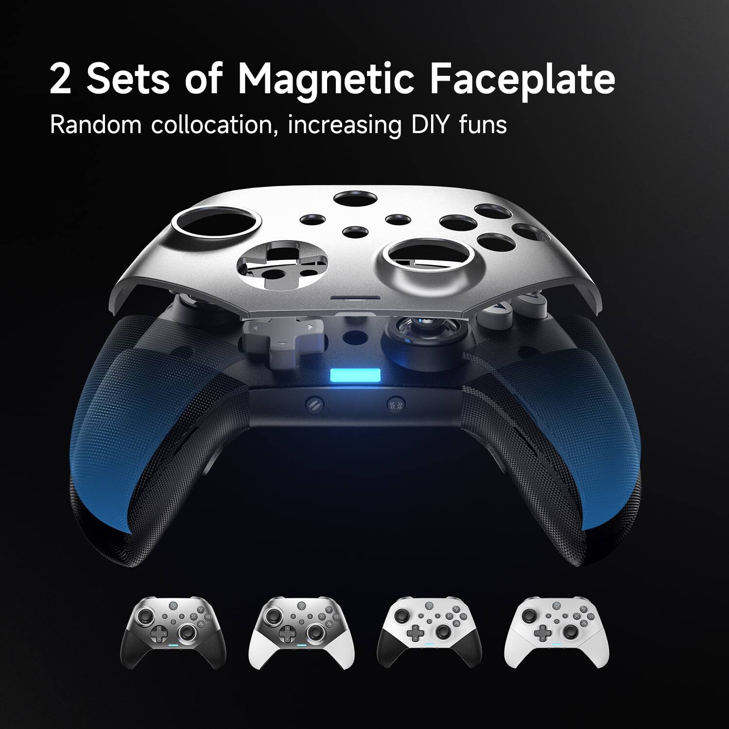 2 Sets of Magnetic Faceplate  
Random collocation, increasing DIY funs