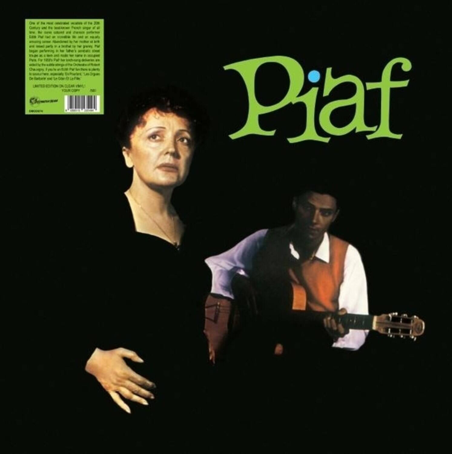 Front. Edith Piaf - Piaf!   - VINYL LP .
