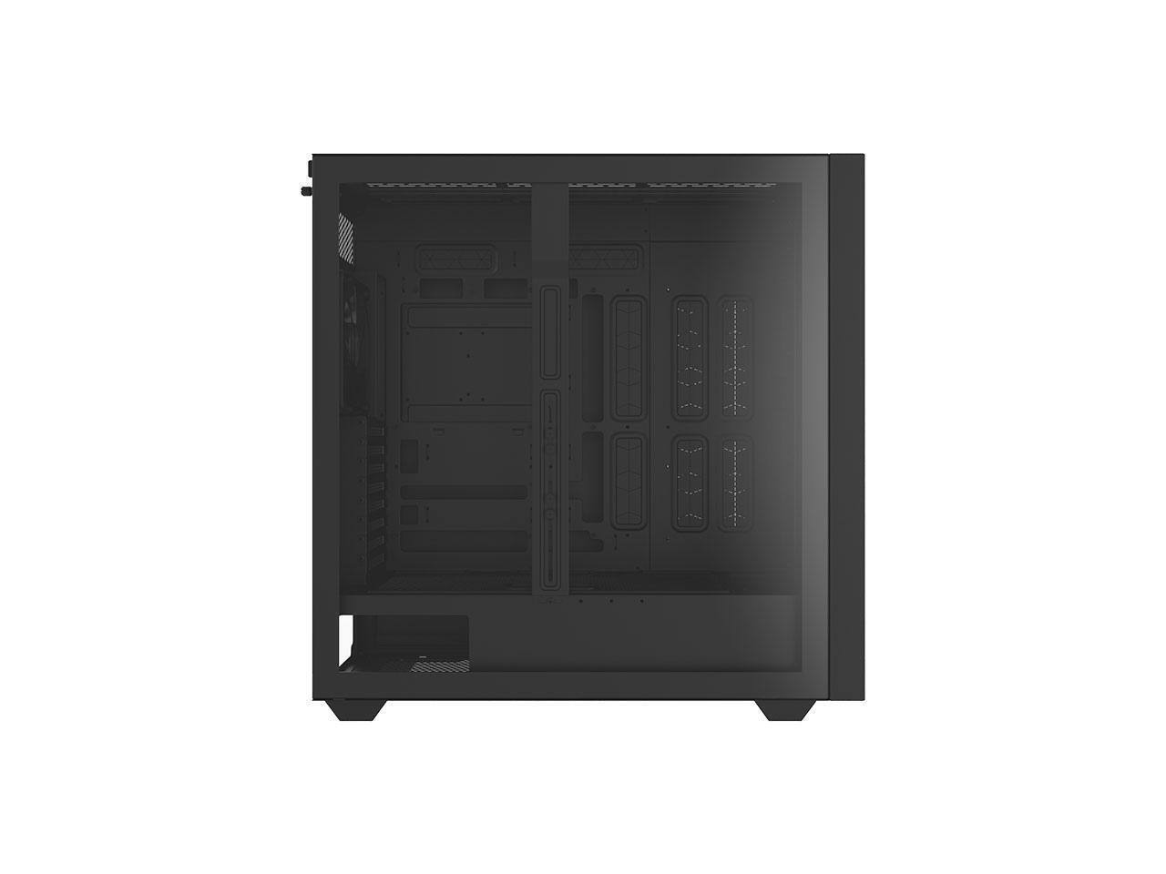 Alt View 2. Thermaltake - Thermaltake AX500 TG Full Tower; 4x140mm Fans; SSI-EEB/E-ATX; 420mm Radiator; 460mm GPU; 5x3.5/6x2.5; Hidden Connector - Black.