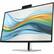 Alt View 16. HP - 27" IPS LCD 100Hz Monitor (USB) - Sleek Black, Silver, Dual Color.