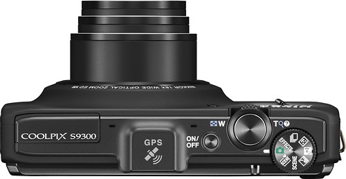 Best Buy: Nikon Coolpix S9300 16.0-Megapixel Digital Camera Black 
