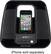 Front Standard. Memorex - Portable Speaker for Apple® iPhone® and iPod® - Black.