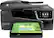 Front. HP - Officejet 6600 Wireless e-All-In-One Printer - Black.