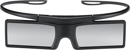  Samsung - 3D Comes To Life with Comfortable Active 3D Glasses - Black