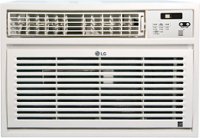 Front Standard. LG - 24,000 BTU Window Air Conditioner - White.