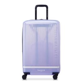Delsey - Florence by Mills Gotta Glow Expandable 24" Medium Spinner Upright - Translucent Lavender