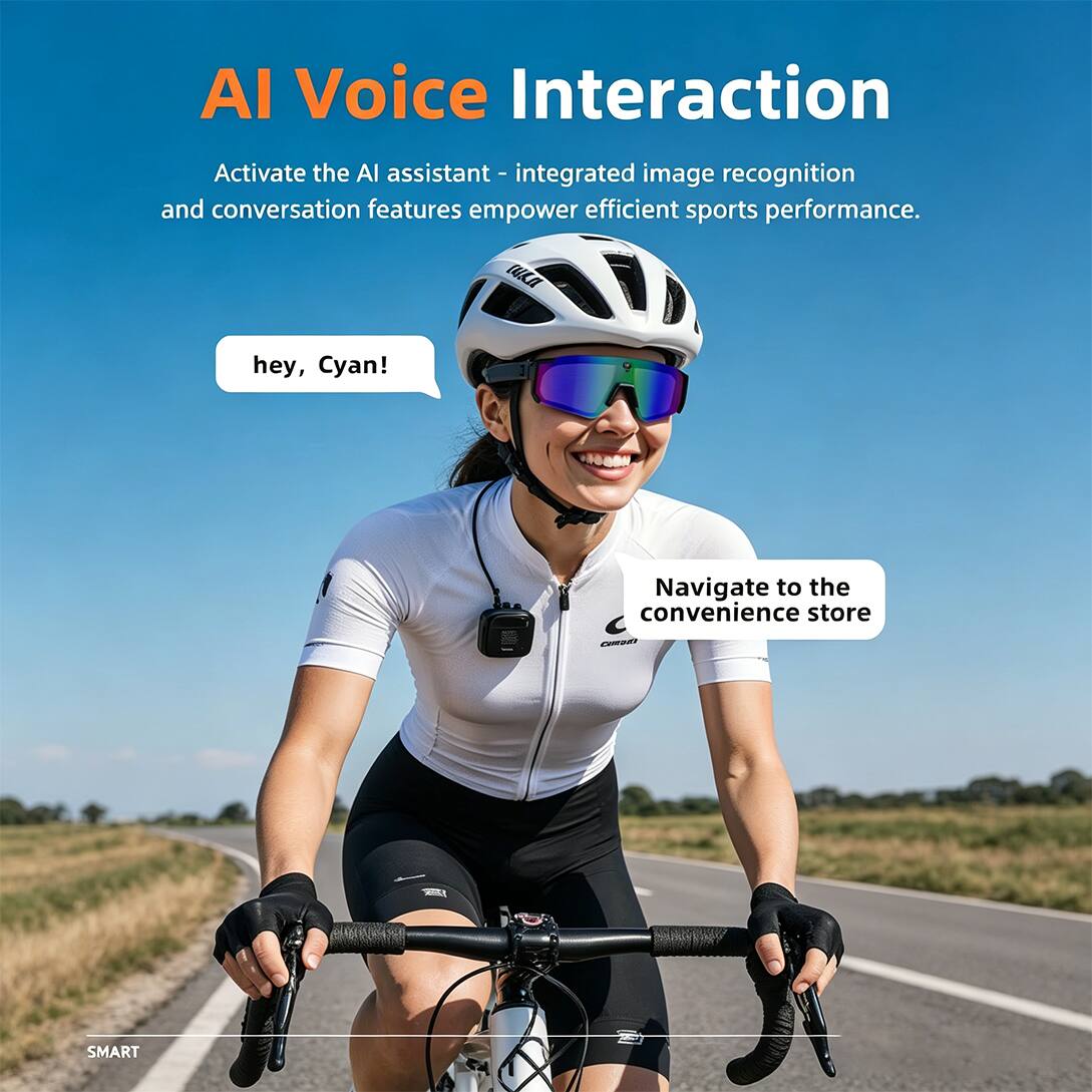 AI Voice Interaction

Activate the AI assistant - integrated image recognition and conversation features empower efficient sports performance.

hey, Cyan!

Navigate to the convenience store