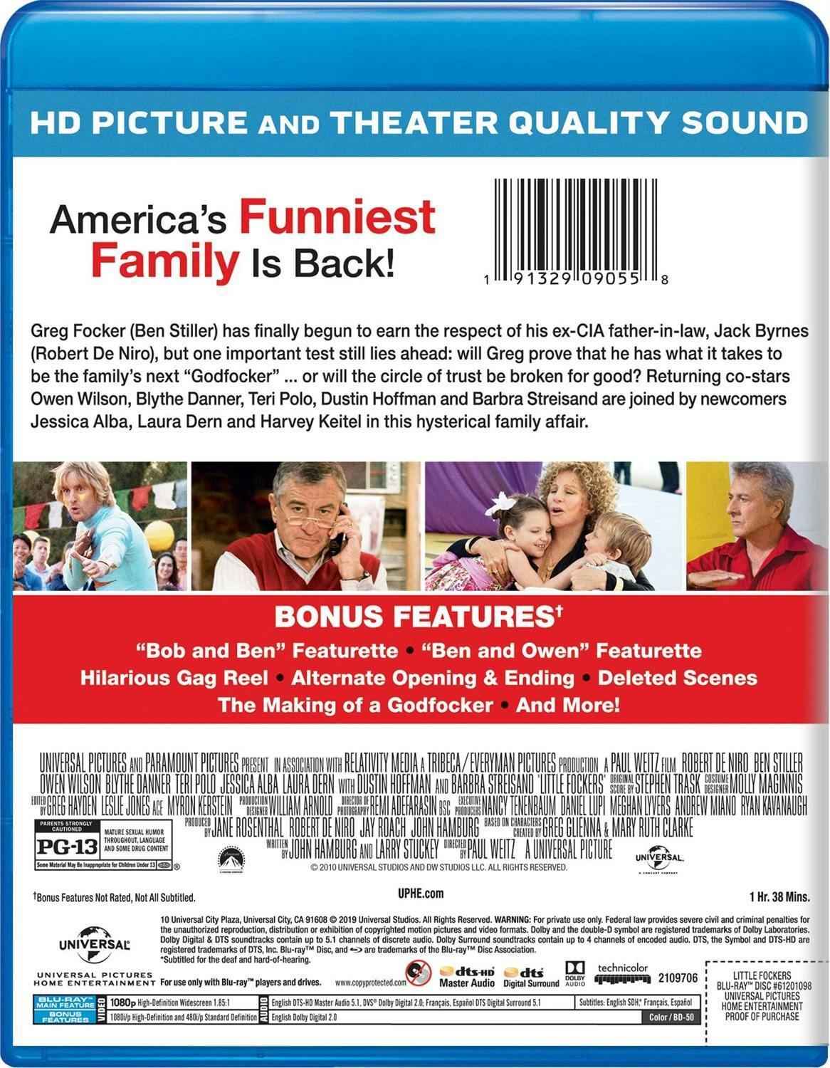 Back. Little Fockers (Blu-ray New Box Art) [Blu-ray].