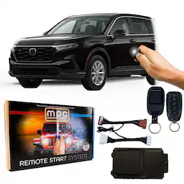 MPC - Remote Start Kit For Honda CR-V 2023-2025 | 2-Way LCD Remote | Plug and Play - Black