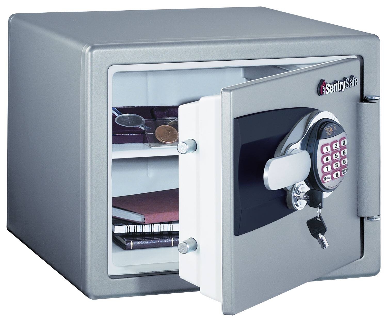 Front. SentrySafe - 0.8 Cu. Ft. Electronic FIRE-SAFE - Gunmetal.