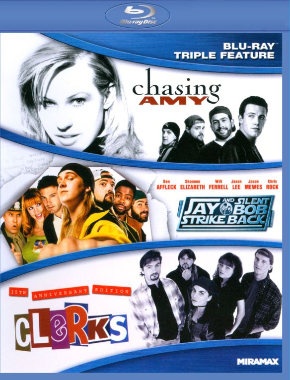 Chasing Amy/Jay &amp; Silent Bob Strike Back/Clerks [3 Discs] [Blu-ray]