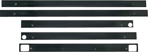 Front Standard. GE - Trim Piece for GE GMR06AAZ Refrigerators - Black.