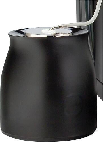 Angle. Capresso - 14-Oz. Thermal Milk Container - Stainless-Steel.