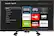 Front. Sharp - 32" Class (31.5" Diag.) - LED - 1080p - Smart - HDTV - Roku TV - Black.