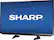 Left Zoom. Sharp - 32" Class (31.5" Diag.) - LED - 1080p - HDTV.
