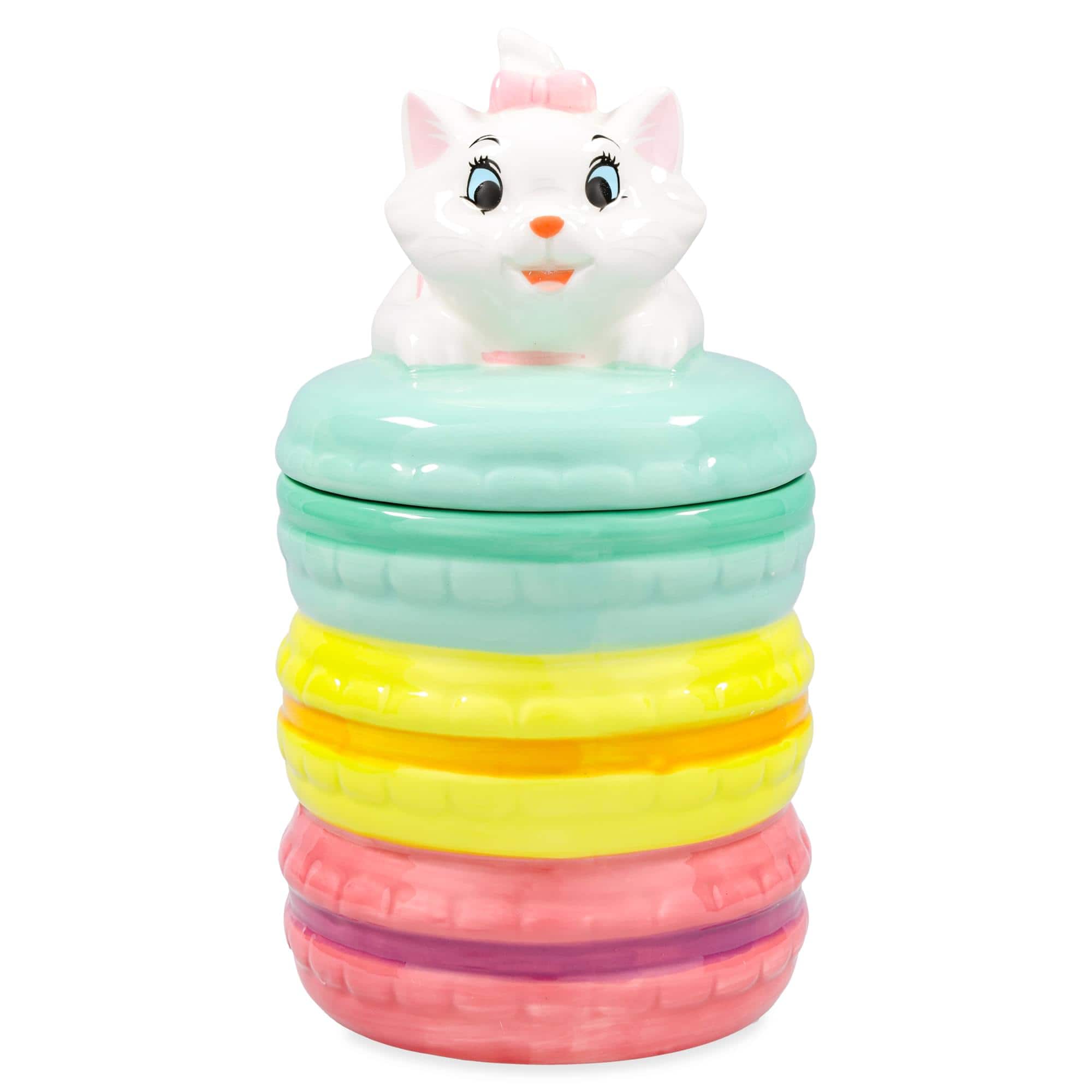 Silver Buffalo - Disney The Aristocats Marie Macarons 6-Inch Sculpted Ceramic Snack Jar - Multi-Colored price history on PriceWatchPro