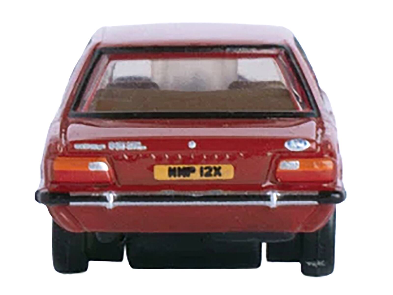 Alt View 4. Oxford Diecast - Ford Cortina MKV RHD (Right Hand Drive) Cardinal Red 1/148 (N) Scale Diecast Model Car by Oxford Diecast.
