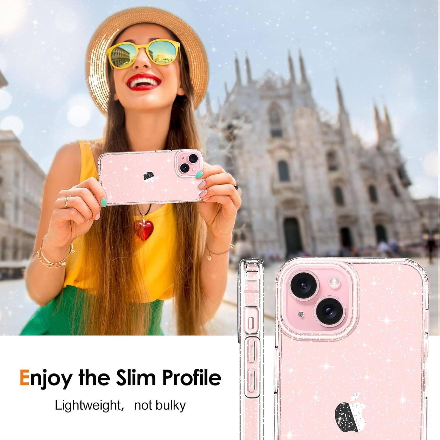 Enjoy the Slim Profile  
Lightweight, not bulky