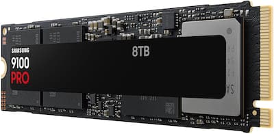 Samsung SSD 9100 PRO 8TB Internal SSD, PCIe 5.0x4 M.2 MZ-VAP8T0B Samsung SSD 9100 PRO 8TB Internal SSD, PCIe 5.0x4 M.2 MZ-VAP8T0B