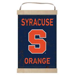 Jardine - Syracuse Faux Rust Banner Sign - Orange