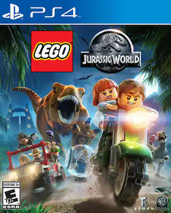 Front. WB Games - LEGO Jurassic World. - E10+ (Everyone 10+)