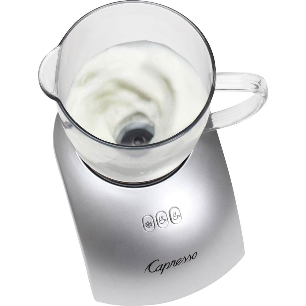 Capresso froth MAX Automatic Milk Frother Silver/Black 208.04 - Best Buy