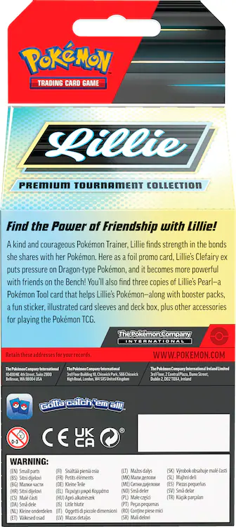 pokemon trading card game premium tournament collection Amazon.com: Pokemon TCG: Lillie Premium Tournament Collection : Toys & Games
