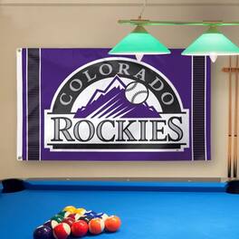 WinCraft - Colorado Rockies Deluxe 3' x 5' Flag - Multicolor