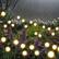 Left. PARKER SLATER - 2-Pack Solar Firefly Lights, 16 LED Outdoor Fairy Lights for Garden, Yard, Patio, Landscape Decor - Warm White.