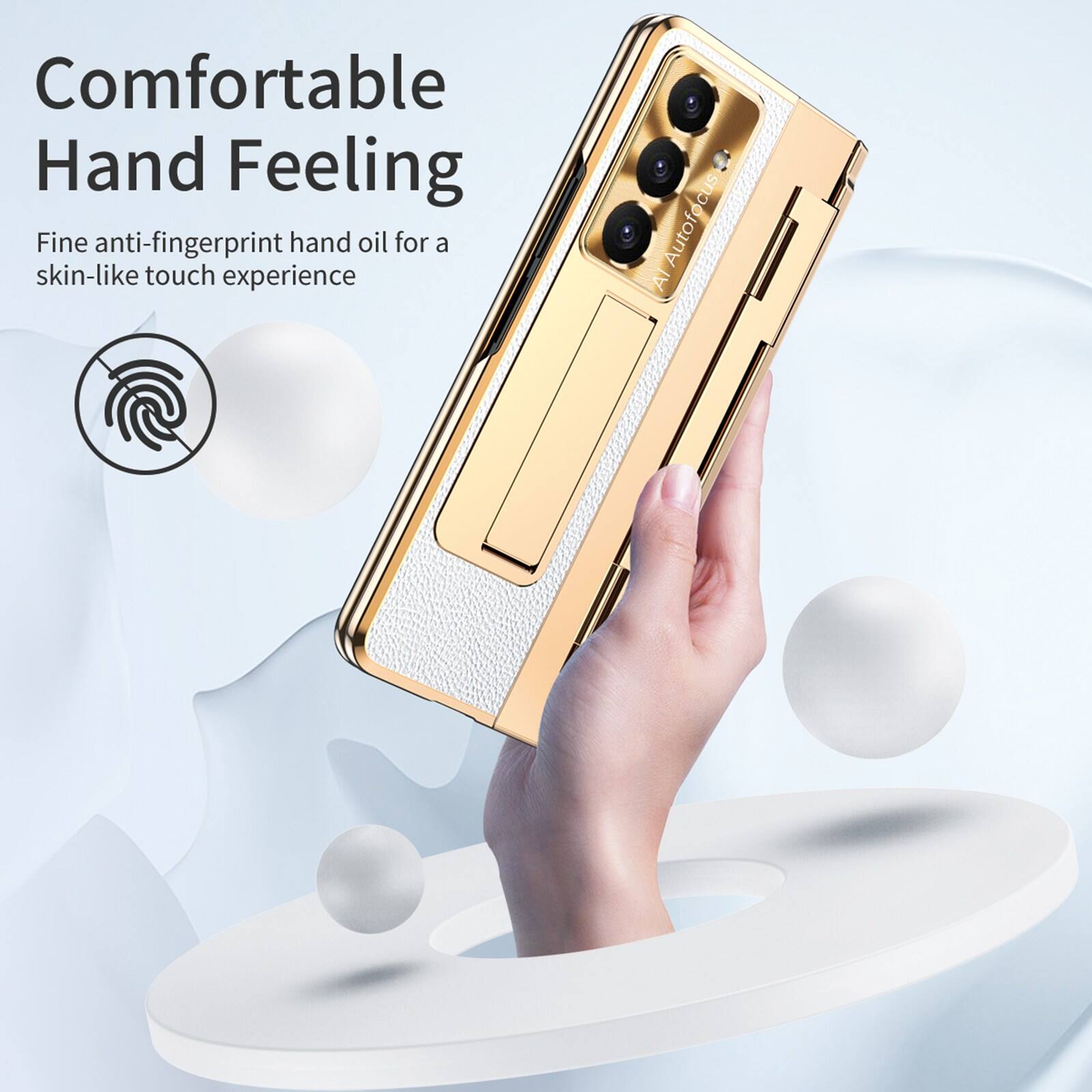 Comfortable Hand Feeling  
Fine anti-fingerprint hand oil for a skin-like touch experience