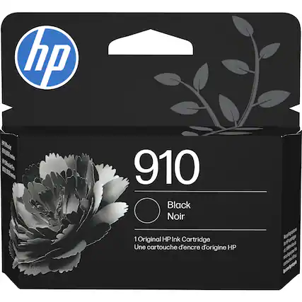 hp Wale 80103020eles Wfosle2 12 1208000mrles 910 Black Noir 1 Original HP Ink Cartridge Une cartouche d'encre d'origine HP Boolyaes rPlarriger dr Mtst a s artucenFax