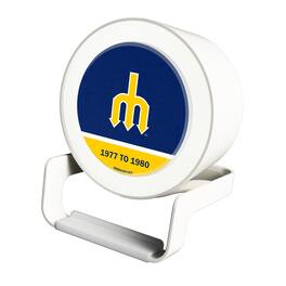 Keyscaper - Seattle Mariners Cooperstown Night Light Charger with Bluetooth Speaker - Multicolor