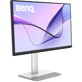 BenQ - Refurbished Excellent - MA270U 27" 4K HDR Monitor 60Hz 16:9 1200:1 HDMI USB Hub Height & Tilt Adjustable Stand - Silver