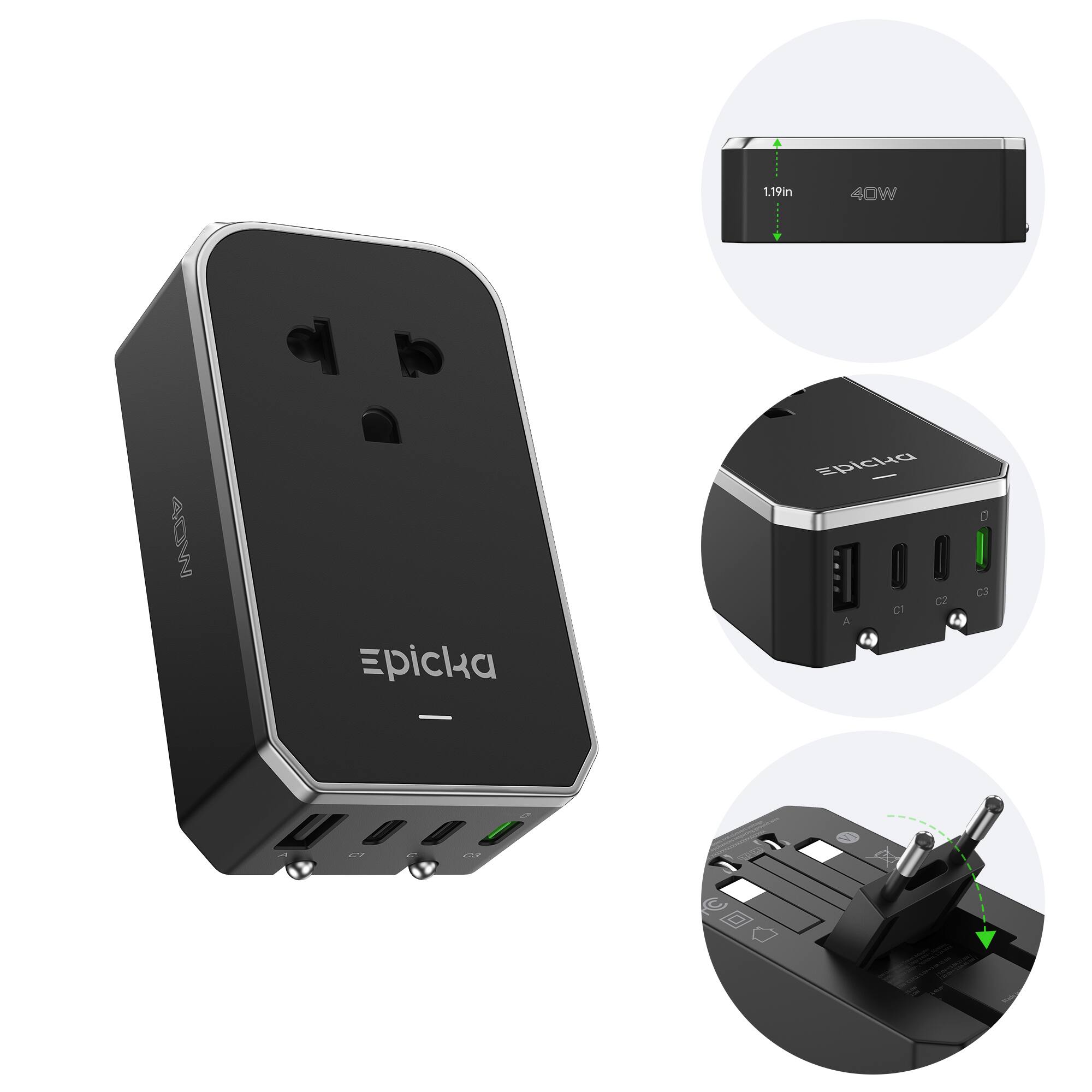 1.19in OW 40W Epicka Ebicka Il C2 C A