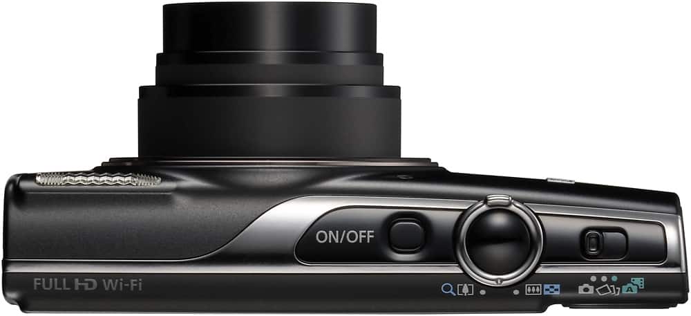 Alt View 14. Canon - PowerShot ELPH 360 20.2-Megapixel Digital Camera - Black.