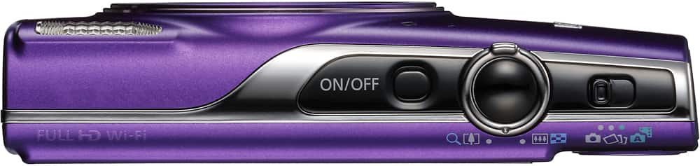 Alt View 11. Canon - PowerShot ELPH 360 20.2-Megapixel Digital Camera - Purple.