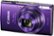 Left Zoom. Canon - PowerShot ELPH 360 20.2-Megapixel Digital Camera - Purple.