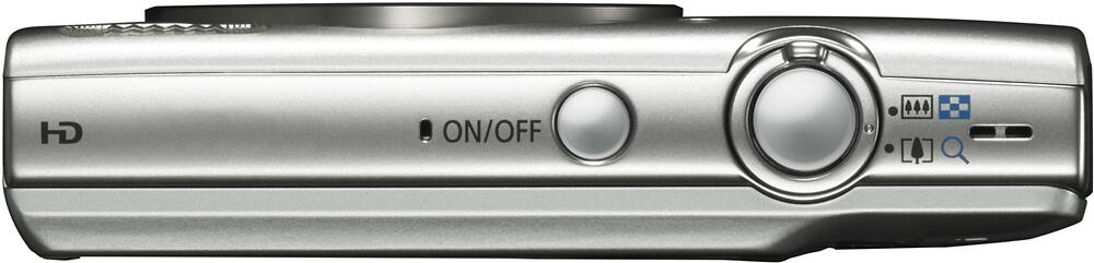 Top. Canon - PowerShot ELPH 180 20.0-Megapixel Digital Camera - Silver.