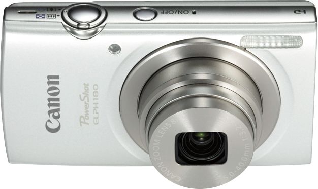 Best Buy: Canon PowerShot ELPH 180 20.0-Megapixel Digital Camera Silver  1093C001